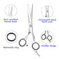 ESSOY Professional Hair Cutting Scissors/Shears (6.5-Inches), 4CR Stainless Steel Haircut Scissor with Fine Adjustment Screw for Home Salon,Barber Hairdressing Scissor for Women Men Kids - HAB 