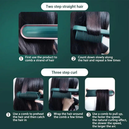Electric Professional Anti-scalding Hair Curler Heated straightener SP - HAB 