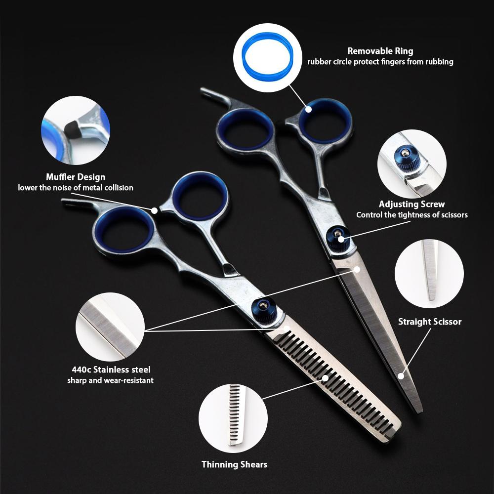 Barber scissors set for hairdresser,home,children,adult scissors set - HAB - Hair And Beauty