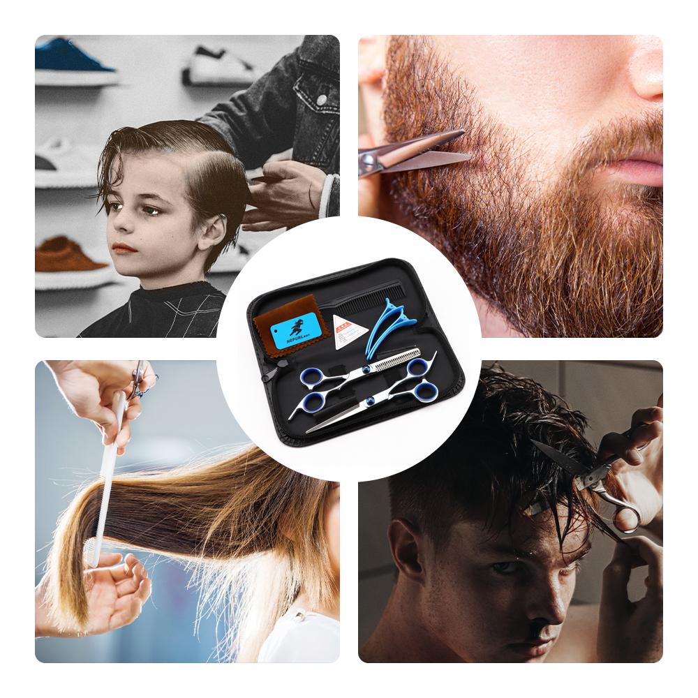 Barber scissors set for hairdresser,home,children,adult scissors set - HAB - Hair And Beauty