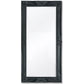 Wall Mirror Baroque Style 39.4"x19.7" White - HAB 