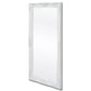 Wall Mirror Baroque Style 47.2"x23.6" White - HAB 