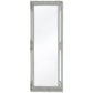 Wall Mirror Baroque Style 55.1"x19.7" White - HAB 