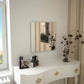 Wall Mirror 15.7"x15.7" Square Glass - HAB 