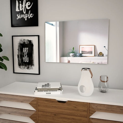 Wall Mirror 15.7"x15.7" Square Glass - HAB 