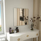 Wall Mirror 15.7"x15.7" Square Glass - HAB 