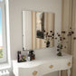 Wall Mirror 15.7"x15.7" Square Glass - HAB 