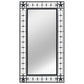 Wall Mirror Sunburst 31.4" Black - HAB 