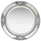 Wall Mirror Baroque Style 19.7" White - HAB 
