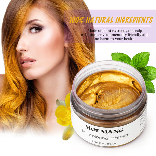 Hair Wax Color Styling Pomade Dropshipping - HAB 