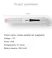 Portable Hair Straightener USB Recharging Professional Mini Cordless Flat Irons - HAB - Hair And Beauty