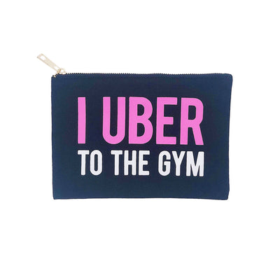 UBER TO THE GYM :: Makeup Bag - HAB 