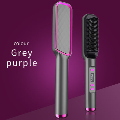 New Comb Hair Straightener Brush PTC Fast Heating Anti-Scald - HAB - Hair And Beauty