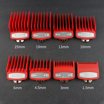 8pcs/10pcs universal hair clipper limit comb guide attachment set - HAB - Hair And Beauty