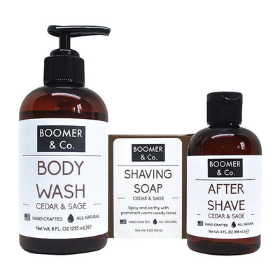 Cedar & Sage Men's Grooming Kit - HAB 