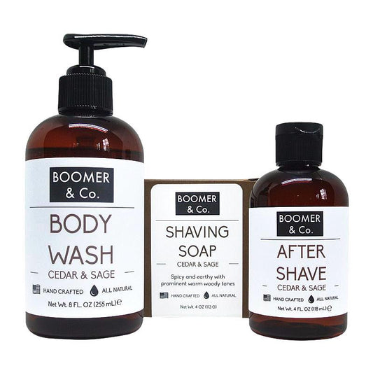 Cedar & Sage Men's Grooming Kit - HAB 