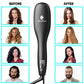 Hair Straightener Brush with Ionic Generator30s Fast Even Heating - HAB 
