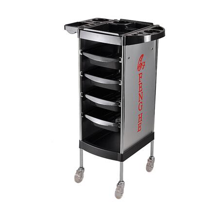 New hairdressing cart hair salon tool cart multi-function hairdressing bar car barber shop hot dyeing cart - HAB