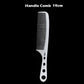 Brainbow 1PC Titanium Steel Comb Professional Salon Hair Hairdressing Anti-static Barbers Comb Ultra Thin Hair Brush for Men - HAB 