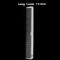 Brainbow 1PC Titanium Steel Comb Professional Salon Hair Hairdressing Anti-static Barbers Comb Ultra Thin Hair Brush for Men - HAB 