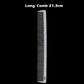 Brainbow 1PC Titanium Steel Comb Professional Salon Hair Hairdressing Anti-static Barbers Comb Ultra Thin Hair Brush for Men - HAB 