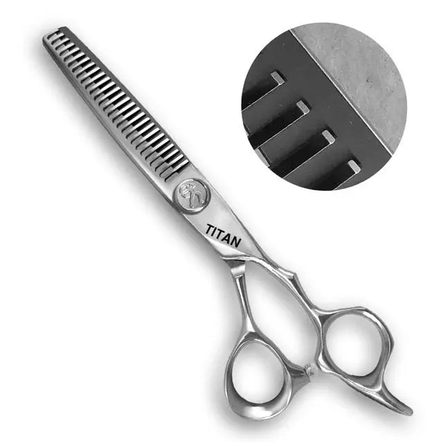 Titan Professional Barber Scissors, 6.0 inch cutting size, 3 of 9