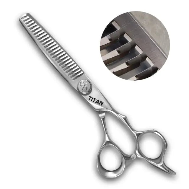 Titan Thinning Shear TW625 for soft natural finishes, 6 of 9