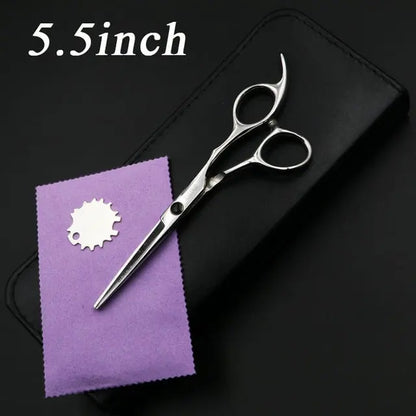 5"/5.5"/6"/6.5"/7" hair scisssors Professional Hairdressing scissors set Cutting Barber shears High quality Personality - HAB 