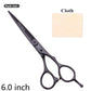 5.5" AQIABI Hairdressing Scissors Hair Professional Thinning Shears Set Hair Cutting Scissors Barber Scissors 440C Japan A1029 - HAB 