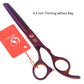 7.0 Inch Big Professional Hairdressing Cutting Scissors 6.5 Inch Thinning Shears Salon Barbers JP440C Blue Hair Tesouras A0132A - HAB 