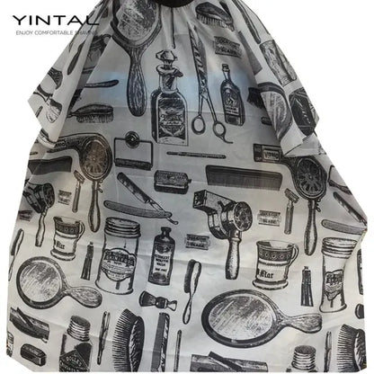 140*115cm Cutting Hair Waterproof Cloth Salon Barber Cape Hairdressing Hairdresser Apron Haircut Capes - HAB 