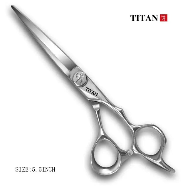 Titan Professional Barber Scissors, 5.5 inch cutting size, 2 of 9