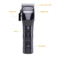 kemei hair trimmer KM- 2850 hair clipper Oil head electric clipper steel cutter head wireless charging electric hair clipper - HAB 