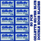 Silver Blue Double Edge Razor Blades 50 100 200 pcs - HAB 