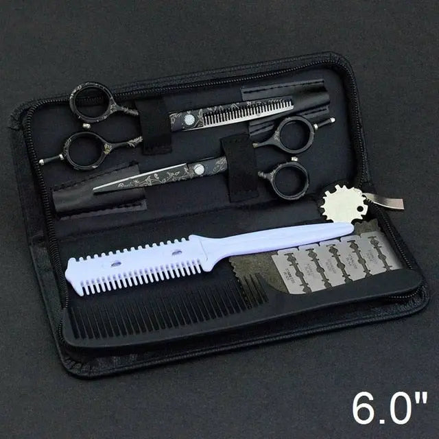 5.5/6.0" Sale Japanese Hair Scissors Professional Shears Cheap Hairdressing Scissors Barber Thinning Hairdresser Razor Haircut - HAB 