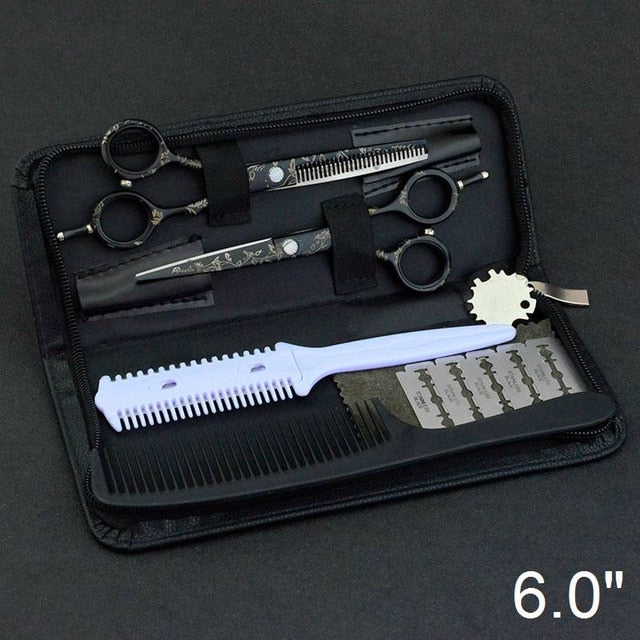 5.5/6.0" Sale Japanese Hair Scissors Professional Shears Cheap Hairdressing Scissors Barber Thinning Hairdresser Razor Haircut - HAB 