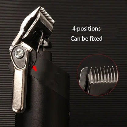 Kemei KM-1892 Cordless Professional Fade Hair Clipper for Barbershop Electric Trimmer Mower Hollow Blade 2000mAh Li-on Battery - HAB 