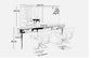 Barber shop mirror table hairdressing mirror hair salon special hair cutting mirror with lamp marble mirror table - HAB 