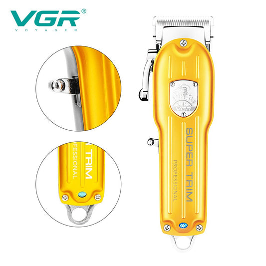 VGR 117 Hair Clipper Professional Personal Care USB Clippers Trimmer Barber For Hair Cutting Machine Clippers VGR V117 - HAB 
