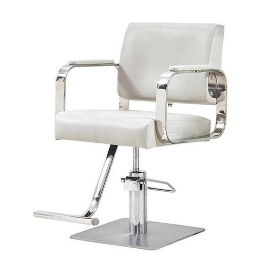 New Hairdressing Chair Hairdressing Salon Special Barber Shop Hairdressing Salon Shearing Chair Stainless Steel Armrest Hairdres - HAB