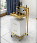 Net celebrity barber shop tool cabinet hair salon special multifunctional locker storage beauty salon trolley - HAB 