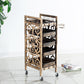 Beauty stroller hair dyeing stroller hair salon tool cart five-layer bar car barber shop trolley tool cabinet - HAB 