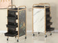 Beauty salon trolley special barber shop hot dyeing tool cart hair salon hand-pulling cart multi-function tool cabinet - HAB 
