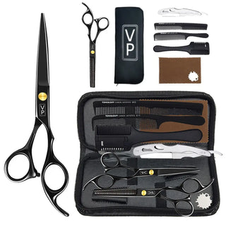 VP 6 Inch Hairdressing Barber professional thinning scissor set