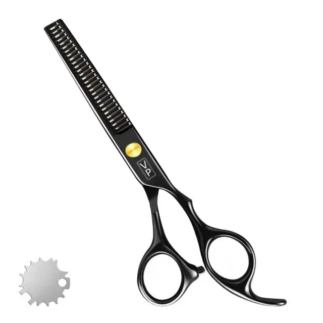 VP thinning scissors back angle view
