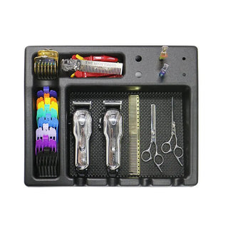 Trimmer Attachment Organizer | Barber Tray Holder