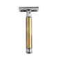 YINTAL Razors For Shaving Men Blade Replaceable Bronze Style Brass Handle Double Edge Safety Razor 1 Razor Simple packing - HAB 